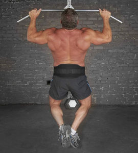 Unisex Heavy Duty Soft Comfortable Double Ring Closure Non-Slip Weightlifting Dip <b>Belt</b> - Product Image 5