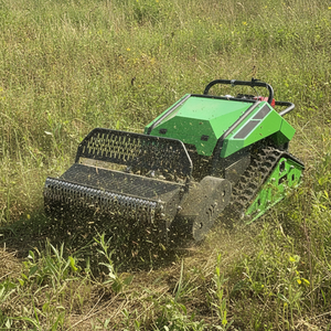 Free shipping 10.2KW Engine Agricultural <b>Machine</b> Remote Control Lawn Mower Rotary Tilling Ditching <b>Machine</b> - Product Image 1