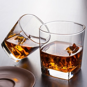 Plaza de <span class=keywords><strong>la</strong></span> moda de vasos de whisky 100% libre de plomo de cristal de whisky de vidrio de vino para beber. - Product Image 5