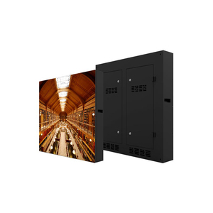 Quảng cáo LED hiển thị tủ ngoài trời không thấm nước p3p4 tấm kim loại hiển thị LED khung màn hình tùy chỉnh màu sắc LED hộp rỗng - Product Image 2
