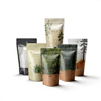 Sachets Doypack 3,5G personnalisés imprimés avec fermeture zip refermable, découpés sur mesure, pour emballage de bonbons, fabriqués en usine OEM, sécurisés et écologiques, en matériaux recyclés