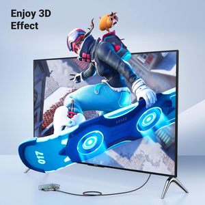 <span class=keywords><strong>UGREEN</strong></span> Câble Mini <span class=keywords><strong>HDMI</strong></span> vers <span class=keywords><strong>HDMI</strong></span> 8K 2M Aluminium Tressé 8K 60Hz 4K 120Hz Haute Vitesse <span class=keywords><strong>HDMI</strong></span> 2.1 Bidirectionnel HDR EARC - Product Image 3