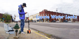 PQWT-L5000 yeni geofonos dedektörü de fuga de agua, fugas de agua, su kaçağı dedektörü derinlik 5m - Product Image 5