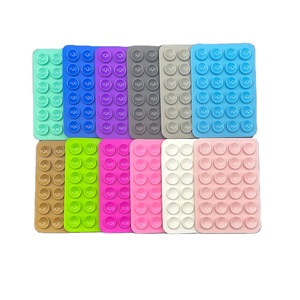 Hot chống trượt 24 cup Silicone hút cup Silicone hút mat điện thoại di động chủ Silicone Sucker Hands miễn phí di động phụ kiện - Product Image 6