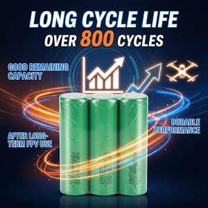 21700 50S 3.6V 5000mAh 高倍率固态电池容量圆柱形电芯 60A 放电 800 次循环 适用于 FPV 无人机 - Product Image 4