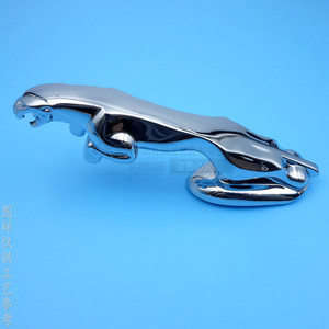 Modèle d'animal en métal personnalisé, ornement décoratif, chrome brillant, alliage de zinc, moulage sous pression, décoration de la maison, cadeau d'affaires - Product Image 2