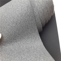 Faux cuir nubuck écologique cuir Pu Rexine mat pour cuir supérieur de chaussure