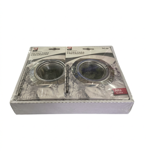 Filtre d'évier en acier inoxydable 12/U9CM avec maille fine - Ne passe pas au lave-vaisselle - Product Image 1
