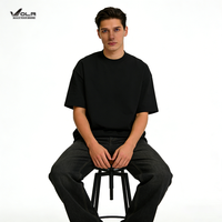 T-shirts Oversize Écologiques et Respirants pour Hommes, 230 Grammes, Haute Qualité, Idéaux pour le Sport, Coupe Décontractée