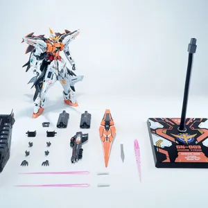 Modèle du programme Super Soldier MG 1/100 <span class=keywords><strong>Kyrios</strong></span>, kit de montage de mecha transformable, matériau PVC, figurine d'action robot, jouet cadeau - Product Image 6