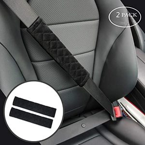 Funda suave y cómoda para cinturón <span class=keywords><strong>de</strong></span> <span class=keywords><strong>seguridad</strong></span> <span class=keywords><strong>de</strong></span> coche, almohadilla <span class=keywords><strong>de</strong></span> hombro, dos paquetes para adultos y niños, Universal - Product Image 2