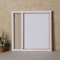 Paneles de lona de marco redondo, paneles de pared, tablero de lona 16x20 para pintar, tablero de lona de algodón