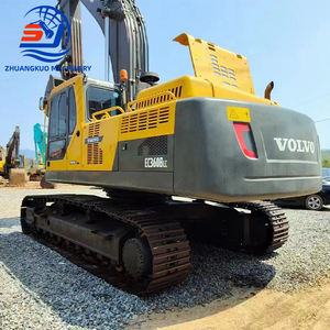 Excavatrice Volvo EC360DL d'occasion, machine à chenilles de 36 tonnes avec bras long, godet à roche et attache rapide, certifiée CE, à vendre - Product Image 1