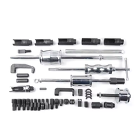 40PCS Universal Master Diesel Engine Injector Extractor Removal Slide Hammer Bearing Puller Tool Kit for Automotive Tools