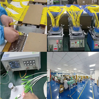 Cordon de brassage fibre optique Premium 1m Multimode SC-UPC OM2 LSZH 0.9mm Pigtail pour FTTH 5G Wifi, câble à dénudage facile