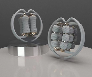 Masajeador de pies de reflexología para piernas y pantorrillas de 360 grados - Product Image 4