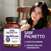 Complément de Palmier Nain Haute Puissance 1200mg - Énergie pour Adultes Marque Privée OEM/ODM Santé de la Prostate et des Yeux 60 Capsules 2