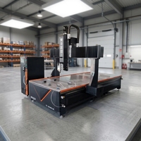 Graveuse CNC 4 axes Rongchi pour la sculpture 3D de blocs de polystyrène expansé (EPS) et la fabrication de moules de fonderie