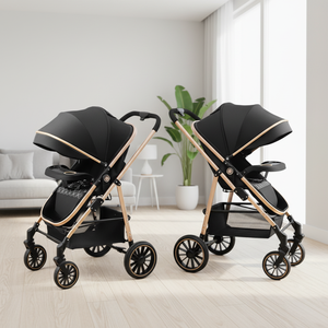 Poussette légère Ying Lai'Er avec cadre en acier inoxydable pour enfants plus grands, capacité de charge de 20 kg, design pliable, absorption des chocs - Product Image 4