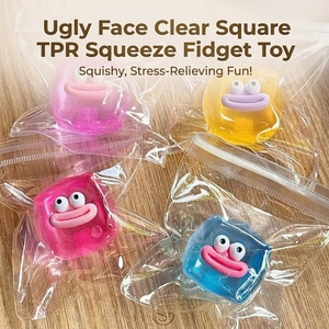 NUEVO Juguete Sensorial Antiestrés de Maltosa con Forma de Cubo de <span class=keywords><strong>Boca</strong></span> Grande, Juguete para Aliviar el Estrés para Adultos y Niños, Unisex, No Tóxico, TPR, ASMR, Juguete de Escritorio - Product Image 4