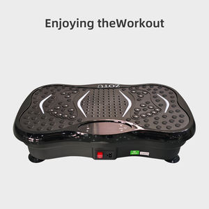 Plateforme vibrante ZOTU pour tout le corps <span class=keywords><strong>avec</strong></span> 99 niveaux réglables, 3 zones de vibration, télécommande et contrôle tactile pour l'exercice et le tonification musculaire - Product Image 3