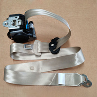 Ceinture de sécurité universelle rétractable à 3 points avec enrouleur de sécurité d'urgence et sangle en polyester pour JETTA VA3