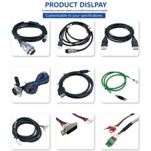 16P Flanş Konnektörlü Korumalı Sinyal Kablosu, CNC Makineleri ve Sensör Bağlantısı için - Product Image 6