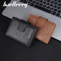 Dompet Pria Baellerry Slim Otomatis Minimalis Aluminium Anti-RFID Pop Up Wallet Kulit Custom Tempat Kartu
