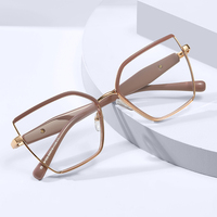 MS 82324 2026 Nouvelles montures de lunettes pour femmes TR90+Métal Lunettes optiques Blocage de la lumière bleue Design original Lunettes personnalisées avec logo