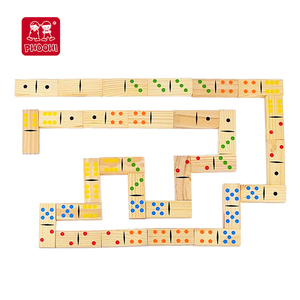 Juguete Educativo Preescolar para Niños, Dominó de Madera para Contar Números - Product Image 5