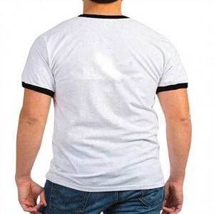 เสื้อยืดผู้ชายผ้าทอคุณภาพสูง 95% ผ้าฝ้าย 5% ผ้าสแปนเด็กซ์ รับพิมพ์ลายตามสั่ง บริการ OEM พร้อมให้บริการ เป็นมิตรต่อสิ่งแวดล้อม - Product Image 6