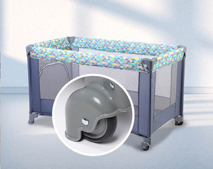 Nhỏ Toddler Mini Xách Tay <span class=keywords><strong>Crib</strong></span> Cho Bé Có Thể Gập Lại Bé Playpen Bé Sân Chơi - Product Image 4