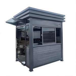 Casetta Mobile Rettangolare per <span class=keywords><strong>Guardia</strong></span> <span class=keywords><strong>di</strong></span> Sicurezza, Sala <span class=keywords><strong>di</strong></span> Servizio Comunitaria, Container per Esterni con Ventilazione Direzionale, Casetta per Parcheggio - Product Image 5
