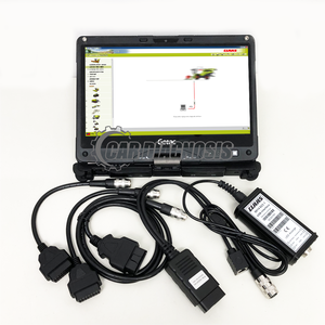 สำหรับเครื่องมือวินิจฉัยรถแทรกเตอร์การเกษตร CLAAS รถบรรทุกสำหรับงานก่อสร้าง สำหรับโปรแกรมจำลอง Claas รหัสสินค้า p/n14204140 สายเคเบิล และแล็ปท็อป Getac v110 - Product Image 2