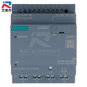 Nuevo LOGO original de SI-EMENS! Módulo Lógico Host 8.4 12/24RCEO 6ED1052-2MD08-0BA2, Controlador Lógico Programable PLC 6ED10522MD080BA2 - Product Image 2