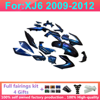 Nouveau kit de carénages de moto en ABS compatible avec XJ6 2009-2012, carénage complet en plastique XJ6 2009-2012 ABS