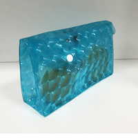 Sac de fermeture à pression en plastique EVA personnalisé pochette à boutons en PVC avec impression