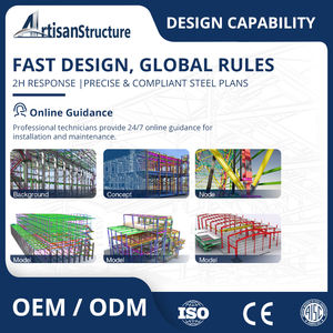 Estructura Metálica para Almacenes <span class=keywords><strong>de</strong></span> Gran Envergadura, Almacén Prefabricado con Estructura <span class=keywords><strong>de</strong></span> Acero, Edificio <span class=keywords><strong>de</strong></span> Fábrica para Almacenes - Product Image 5