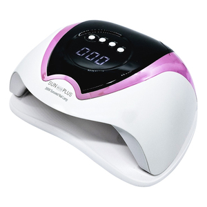 Mini 256W professionale LED/UV camaleonte lampada per unghie portatile elettrico per Nail Art US/EU in metallo in plastica