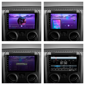 Penhui-Reproductor de DVD con Android para <span class=keywords><strong>Jeep</strong></span> <span class=keywords><strong>Wrangler</strong></span> 3 JK <span class=keywords><strong>2008</strong></span>-2010, Radio con navegación GPS, audio y vídeo, CarPlay, DSP Multimedia 2 - Product Image 2