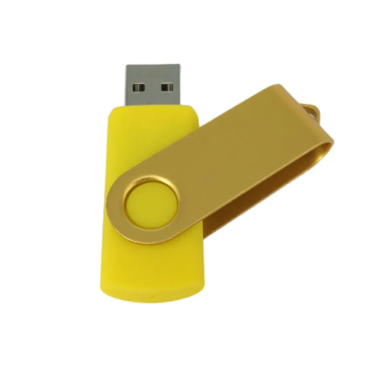 Unidad Flash Usb giratoria de 128MB, 256MB, 512MB, con logotipo personalizado, Memoria Pendrive giratorio en llave de regalo, 1G-64GB