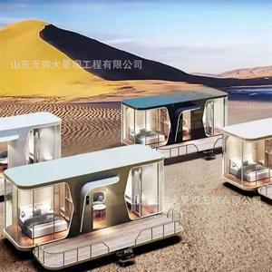 Contenedor B&B, Cabaña B&B, Camping al Aire Libre, Vivir en Rennet Red B&B, Cabaña Cuadrada, Punto Turístico, Recepción Turística - Product Image 4