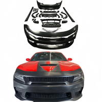 Kit de modification GTAWD Wide Body pour Dodge Charger, comprenant pare-chocs avant SRT, pare-chocs arrière, jupes latérales, et spoiler de calandre avant