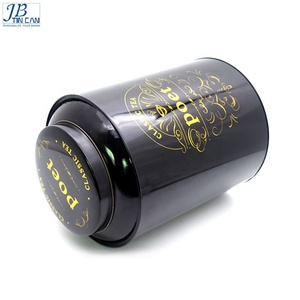 Kích Thước Lớn Sang Trọng Vòng Cà Phê Kín Tin Lưu Trữ Trà <span class=keywords><strong>Container</strong></span> - Product Image 4