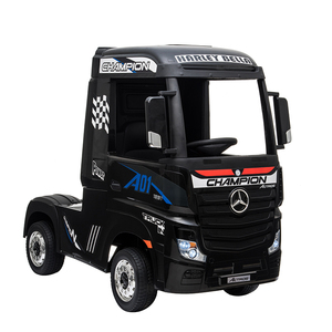 Camion électrique pour enfant sous licence <span class=keywords><strong>Mercedes</strong></span> Benz Actros 12V avec télécommande, <span class=keywords><strong>voiture</strong></span> électrique jouet pour enfants à conduire - Product Image 6