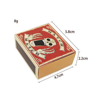 Boîte d'allumettes surprise d'Halloween et du poisson d'avril avec des insectes réalistes-Jouets <span class=keywords><strong>de</strong></span> farce amusants et effrayants pour les rassemblements <span class=keywords><strong>de</strong></span> <span class=keywords><strong>vacances</strong></span> - Product Image 6