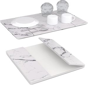 CF快速吸水盘干燥垫可折叠硅藻土盘快干石盘干燥垫厨房柜台 - Product Image 1
