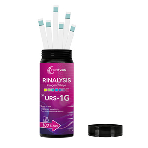 Bandelettes de <span class=keywords><strong>test</strong></span> <span class=keywords><strong>urinaire</strong></span> URS-1G Jilin Hongyi pour détection rapide (30s) des infections urinaires, 1 paramètre. - Product Image 5