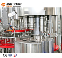 Machine de remplissage d'eau 2000-40000 BPH, usine de capsulage PET clé en main avec ligne de traitement, soufflage et étiquetage