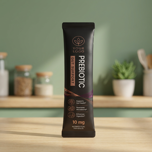Sachet de Polvo Prebiótico Premium con Sabor a Frutas, con Etiqueta Personalizada y Empaque Personalizado para una Fácil Preparación de Bebidas - Product Image 4